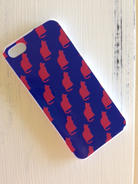Blue And Red Cats Iphone 5 Case